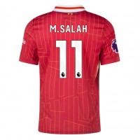 Moški Nogometni dresi Liverpool Mohamed Salah #11 Domači 2024-25 Kratek Rokav